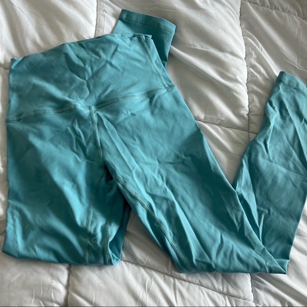 TilYouCollapse Blue Aqua Leggings